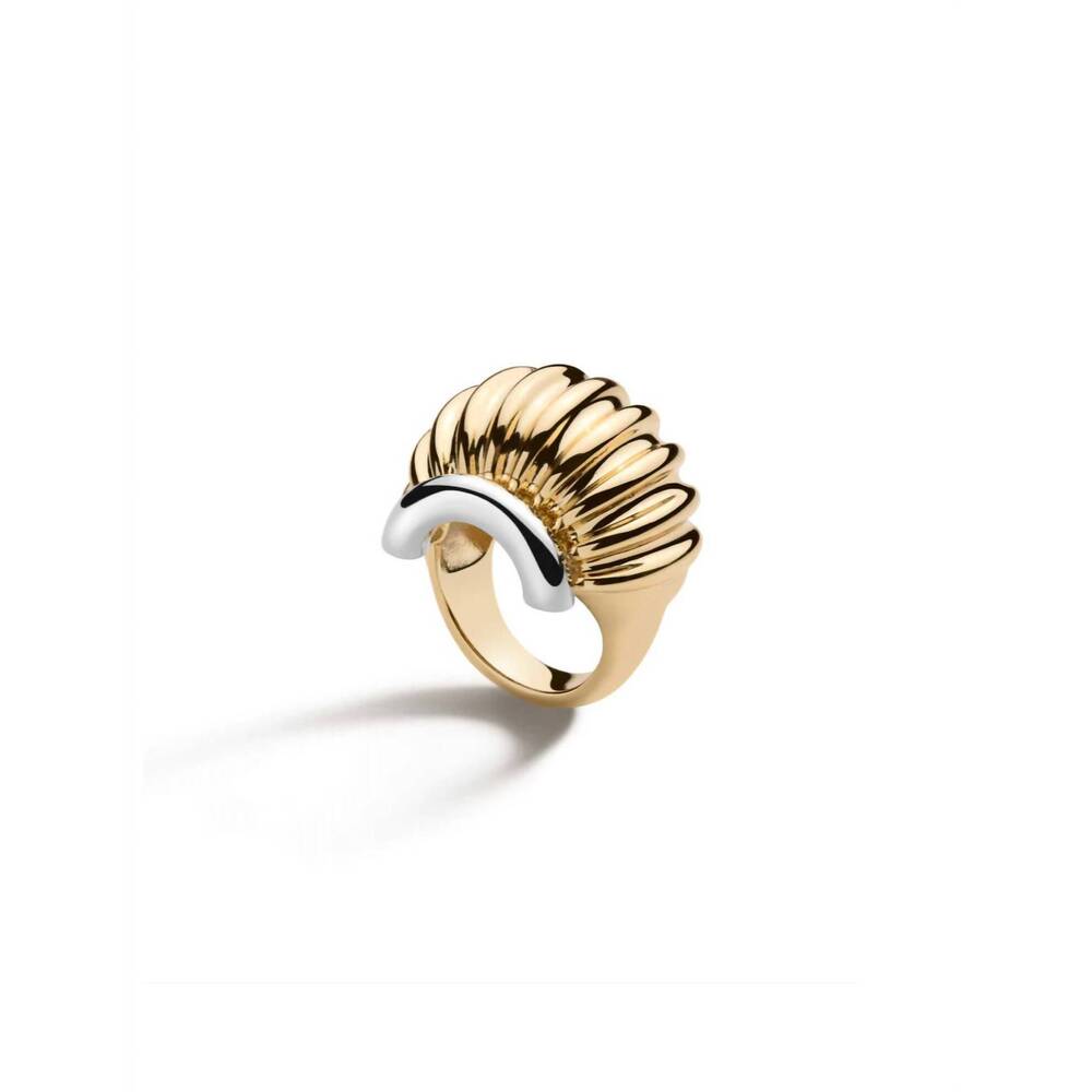 NEW DEMARSON women's lexi ring in gold